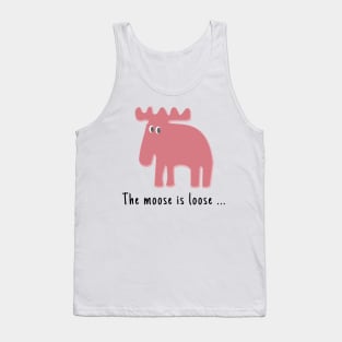 Cute Reindeer animal Tank Top